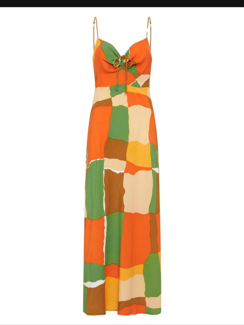 Anthropologie Faithful the brand WomensDress Midi in Costasmeralda XL NWT